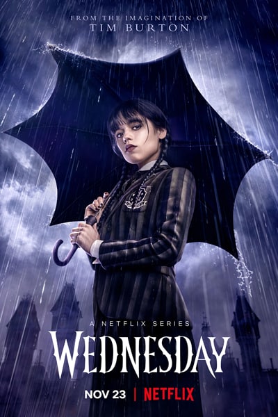 Download Wednesday (Season 1) Dual Audio {Hindi-English} NetFlix WEB Series 480p | 720p | 1080p WEB-DL ESub