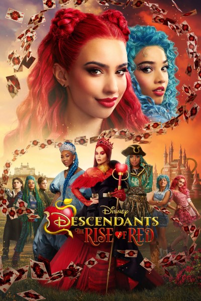 Download Descendants: The Rise of Red (2024) English Movie 480p | 720p | 1080p WEB-DL MSubs