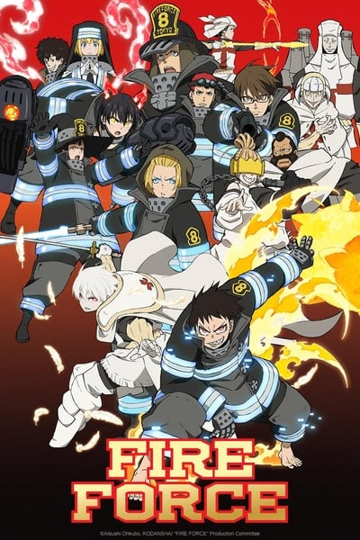 Download Fire Force (Season 1-3) Multi Audio {Hindi-English-Japanese} Anime Series 480p | 720p | 1080p Web-DL ESub [S03E08 Added]