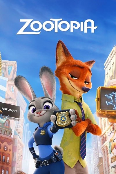 Download Zootopia (2016) Dual Audio [Hindi-English] Movie 480p | 720p | 1080p BluRay ESub