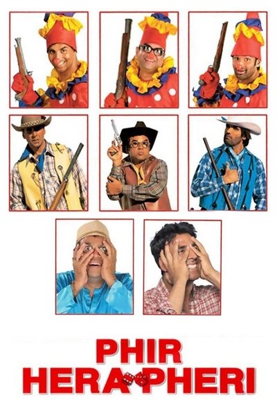 Download Phir Hera Pheri (2006) Hindi Movie 480p | 720p | 1080p WEB-DL ESub